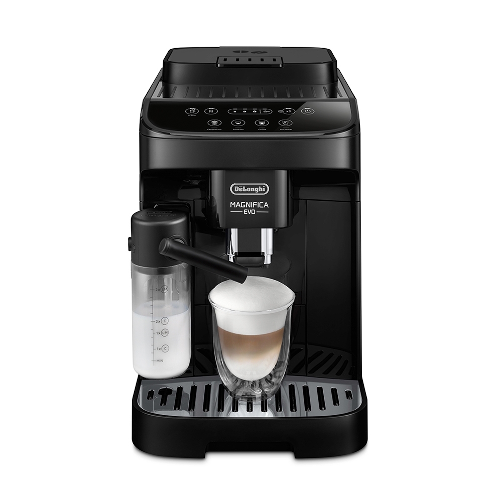 DeLonghi Magnifica EVO ブラック DeLonghi Magnifica Evo Milk Black | Coffee Zone