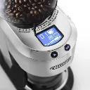 DeLonghi Dedica Coffee Grinder Dual Voltage Silver with LCD 2.webp