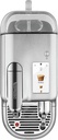 NESPRESSO MACHINE CREATISTA PRO - SILVER - SAGE