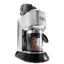 DeLonghi Dedica Coffee Grinder Dual Voltage Silver with LCD.webp
