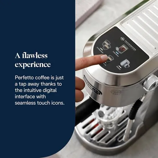 DeLonghi Dedica Duo EC890.M Espresso Coffee Machine - Silver.webp