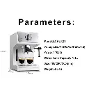 DELONGHI ECP 33.21.W ESPRESSO COFFEE MAKER WHITE 3.webp