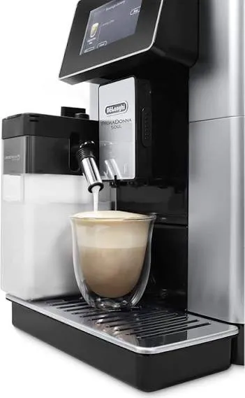 DeLonghi PrimaDonna Soul 610.55 ECAM, Silver Black 3.webp
