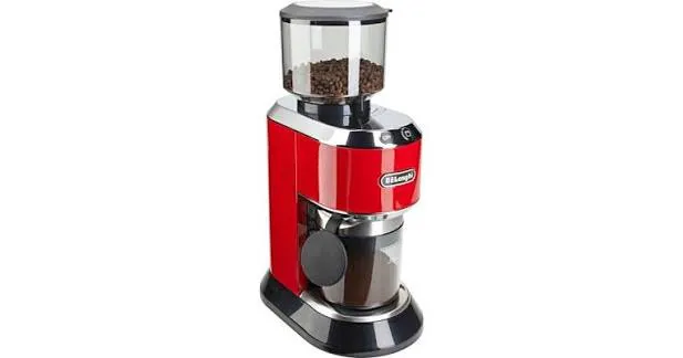DELONGHI KG 520.R Dedica Coffee grinder red 3.webp