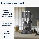 DeLonghi Dedica Arte EC885.GY Manual Espresso Machine – Grey.webp