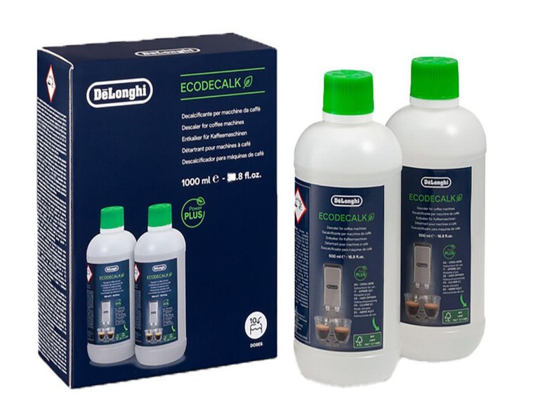 DeLonghi EcoDecalk Descaler DLSC502 Twin Pack