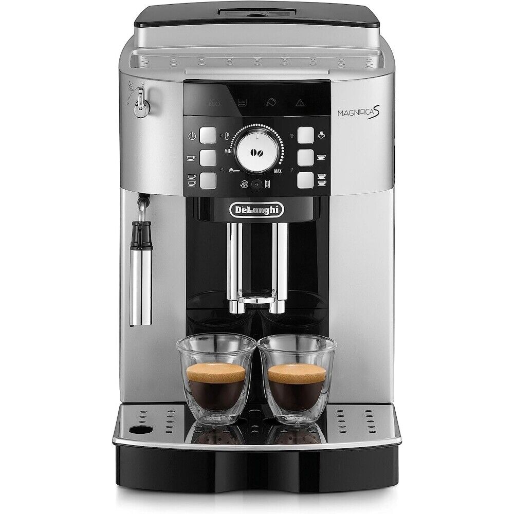 DeLonghi Magnifica S Fully Automatic Coffee Machine – Silver/Black