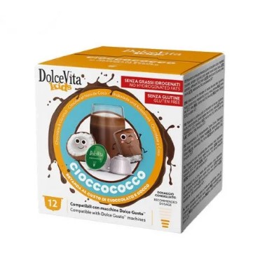 Dolce Vita Ciocco Coconut for Dolce Gusto 12 capsules
