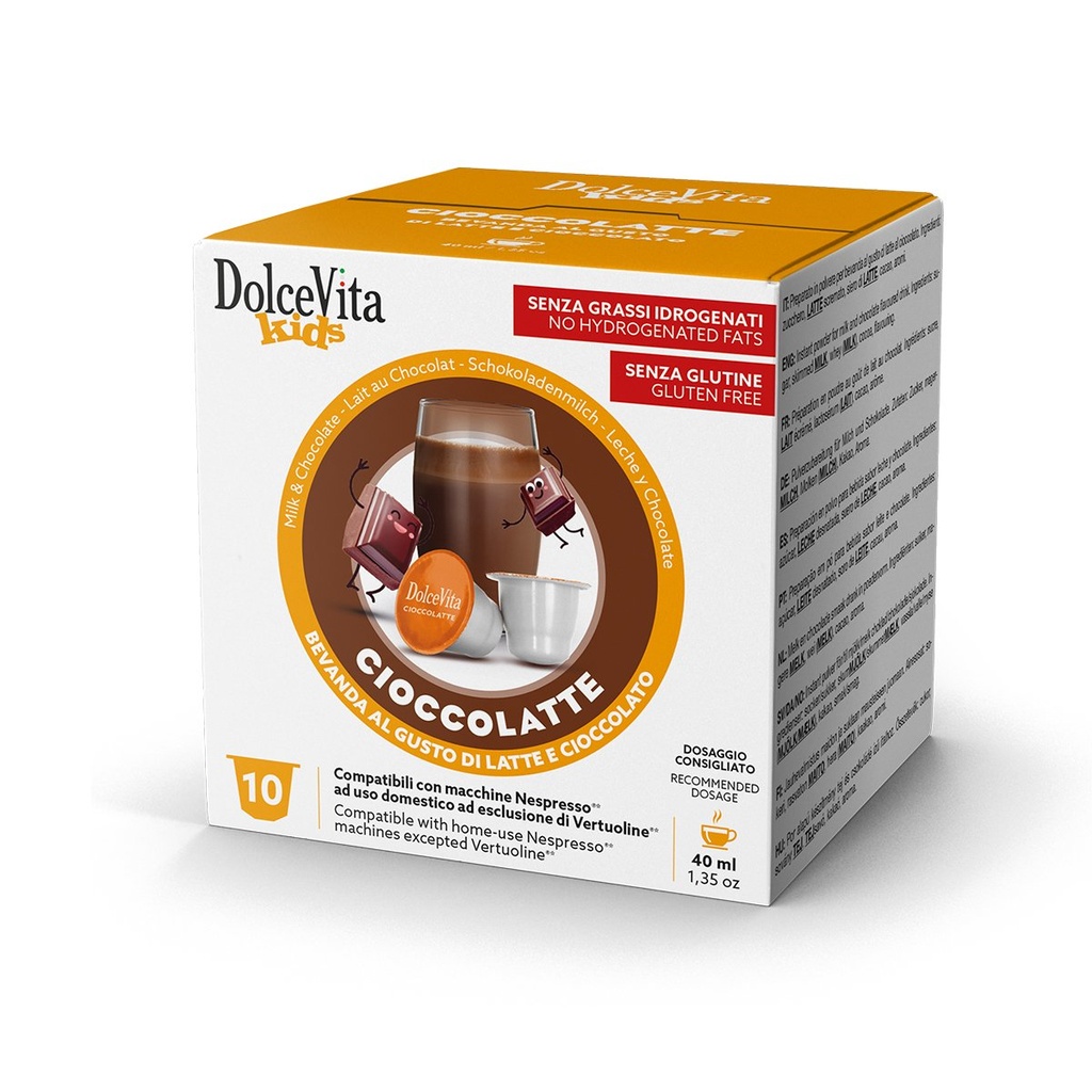 Dolce Vita Milk Chocolate for Dolce Gusto 12 capsules