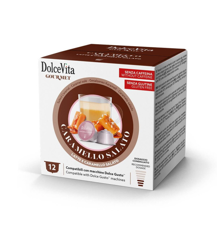 Dolce Vita Salted Caramel for Dolce Gusto 12 capsules