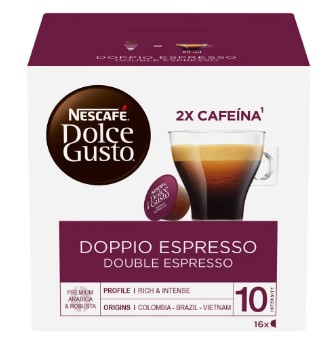 DolceGusto Capsules Doppio Espresso - Intensity 10
