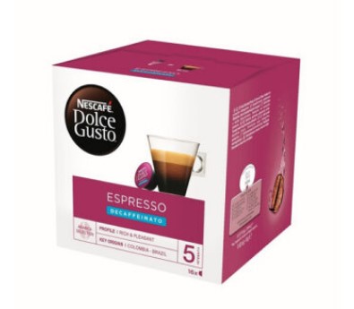 DolceGusto Capsules Espresso Decaf - Intensity 5