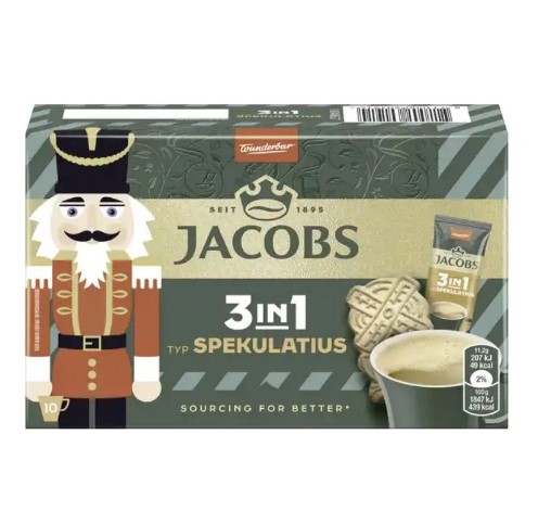 Jacobs Christmas instant coffee 3in1 Spekulatius