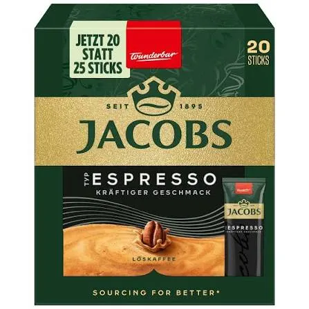 Jacobs Espresso 20 sticks