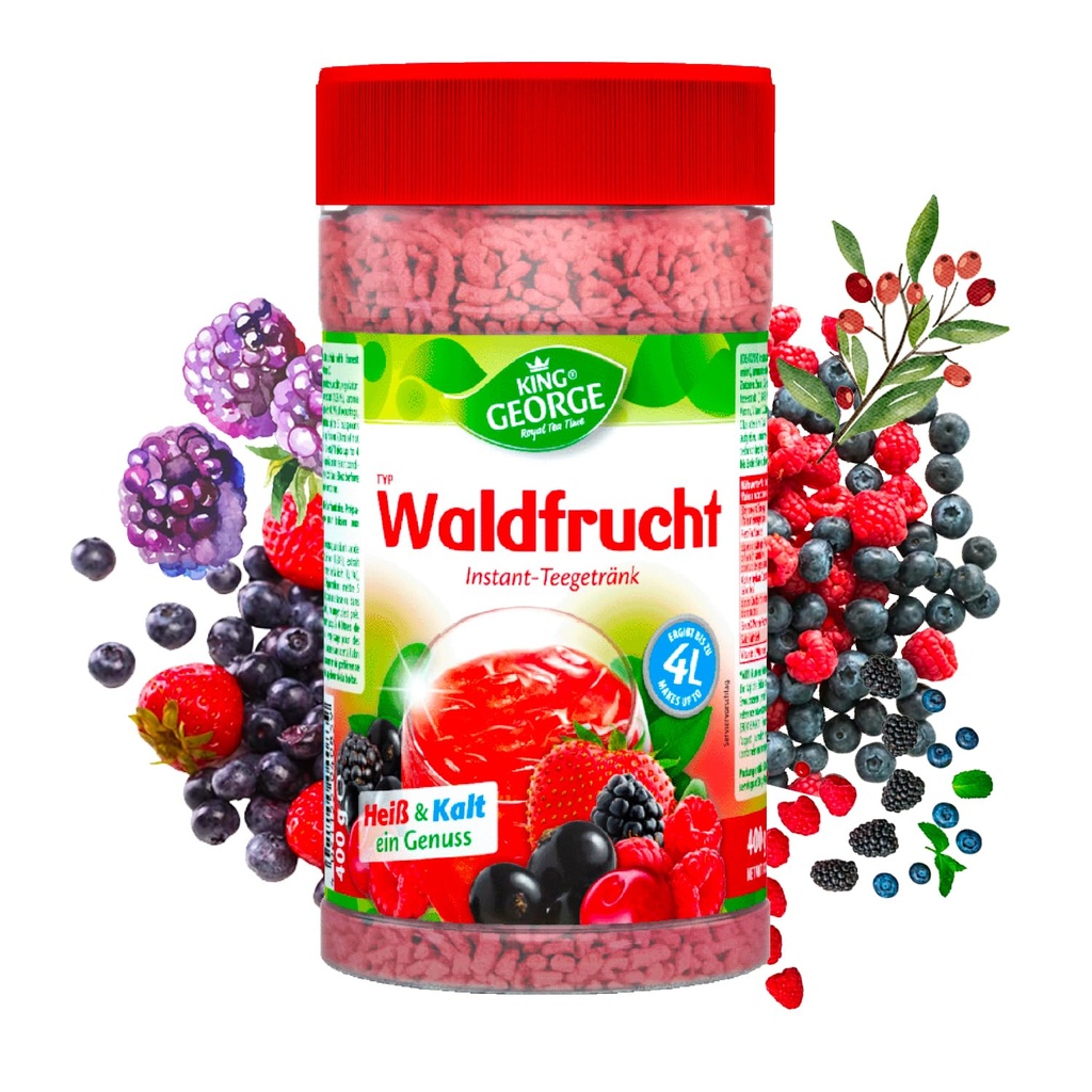KING Ice Tea GEORGE Mixed Berries 400g