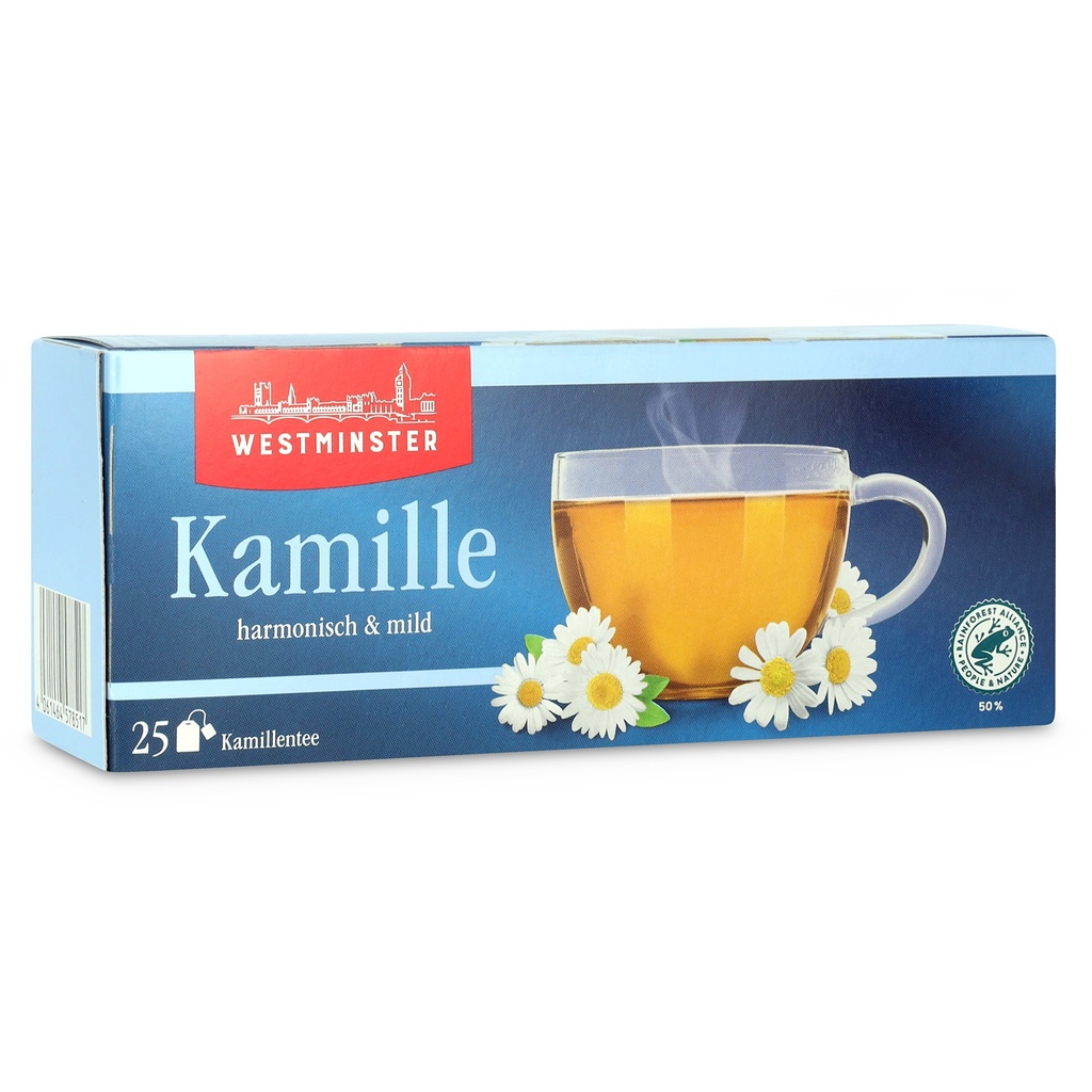 Kamille Teebeutel – Westminster – 37,5 g