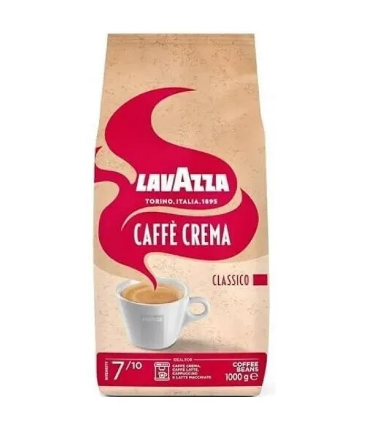 Lavazza Coffee Beans COFFEE CREMA CLASSICO, Int. 7/10, 1kgm