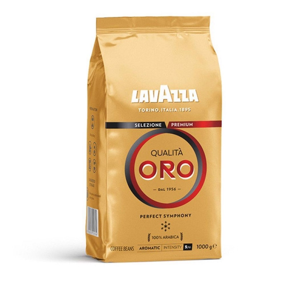 Lavazza - Whole Beans - Oro Qualita - 1 Kg (ARABICA 100 - ROBUSTA 0)