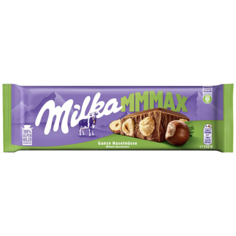MILKA Chocolate Big Pack HAzelNut Chocolate 250g