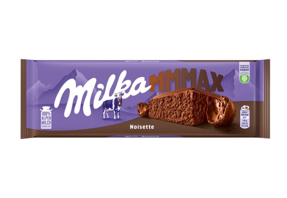 MILKA Chocolate Big Pack Noisette Chocolate, 250 g
