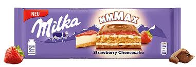 MILKA Chocolate Strawberry Cheeseca 250G