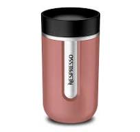 Nespresso Nomad Small Travel Mug Matt Pink - 300ml