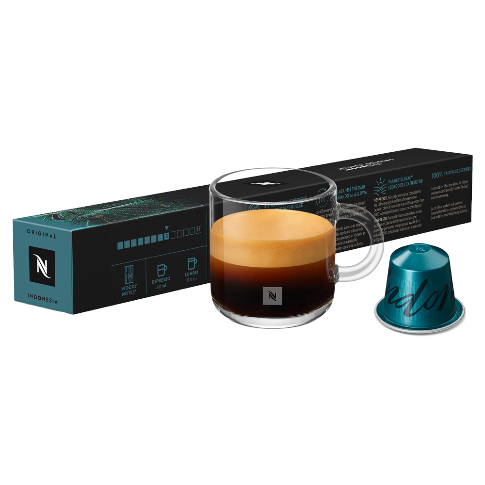 Nespresso Original Capsule Indonesia - Intensity 8 - 10 Capsules