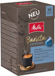 Nespresso capsules Melitta Barista Espresso 20 pieces