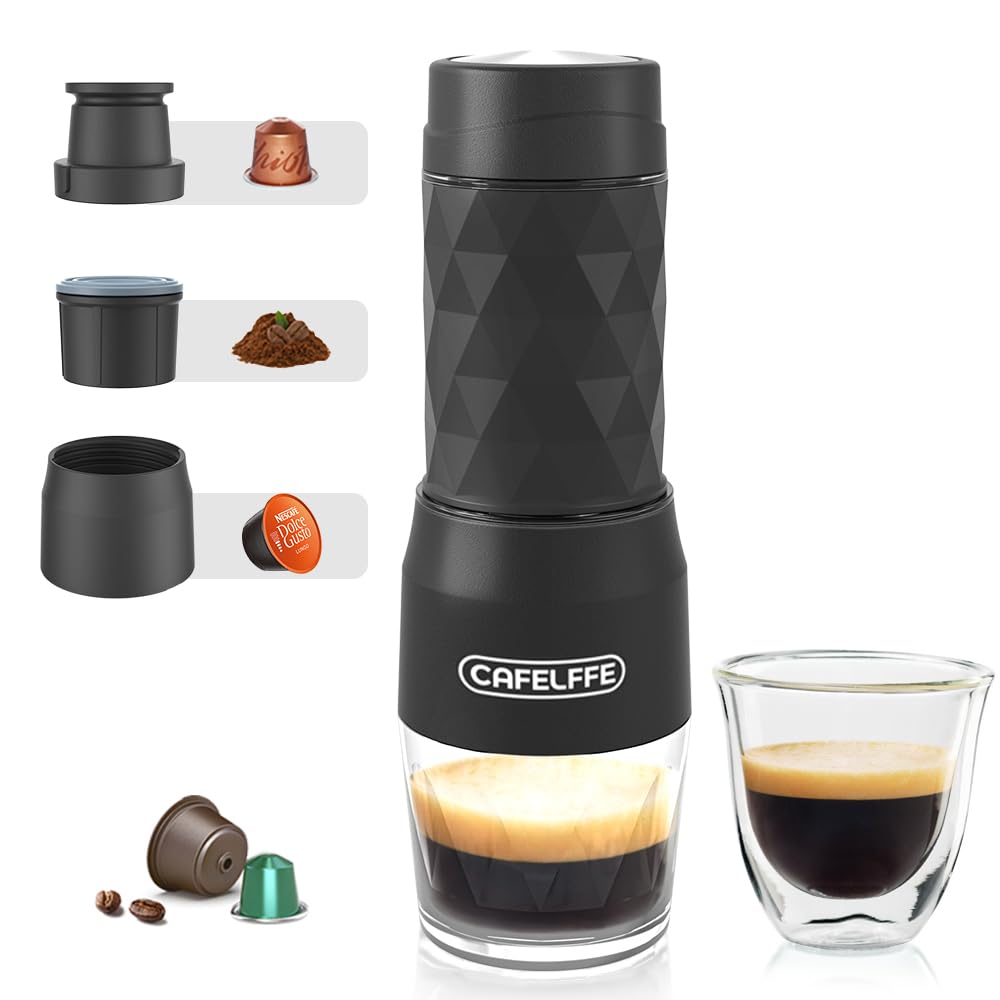Portable Espresso Maker 18 Bar Pressure