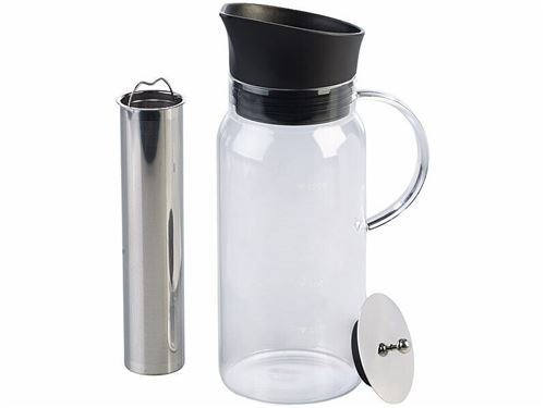 Rosenstein 1.2 L Glass Coffee Maker for Cold Brew with Stainless Steel Filter