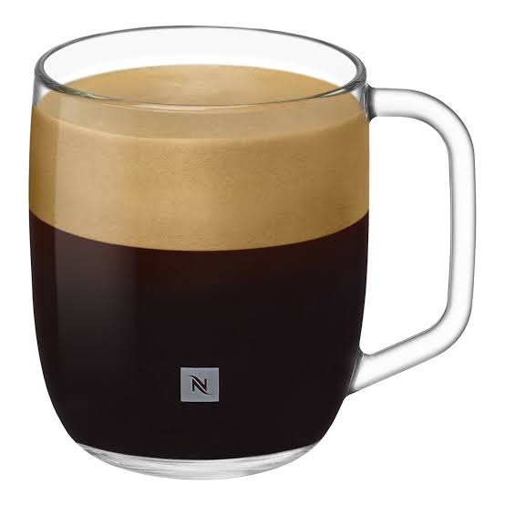 Nespresso Original  Signature Americao glass cup 1pcs