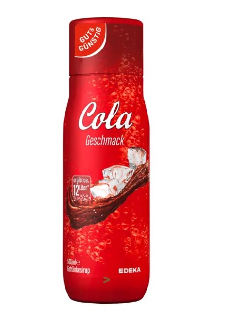 SodaStream Compatible Syrup Cola Drink (500ml Bottle)