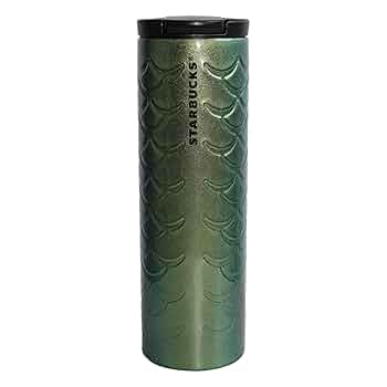 Starbucks Original Travel Mug - New Year Limited edition - Thermal Mug Green Fish Cover 750ml
