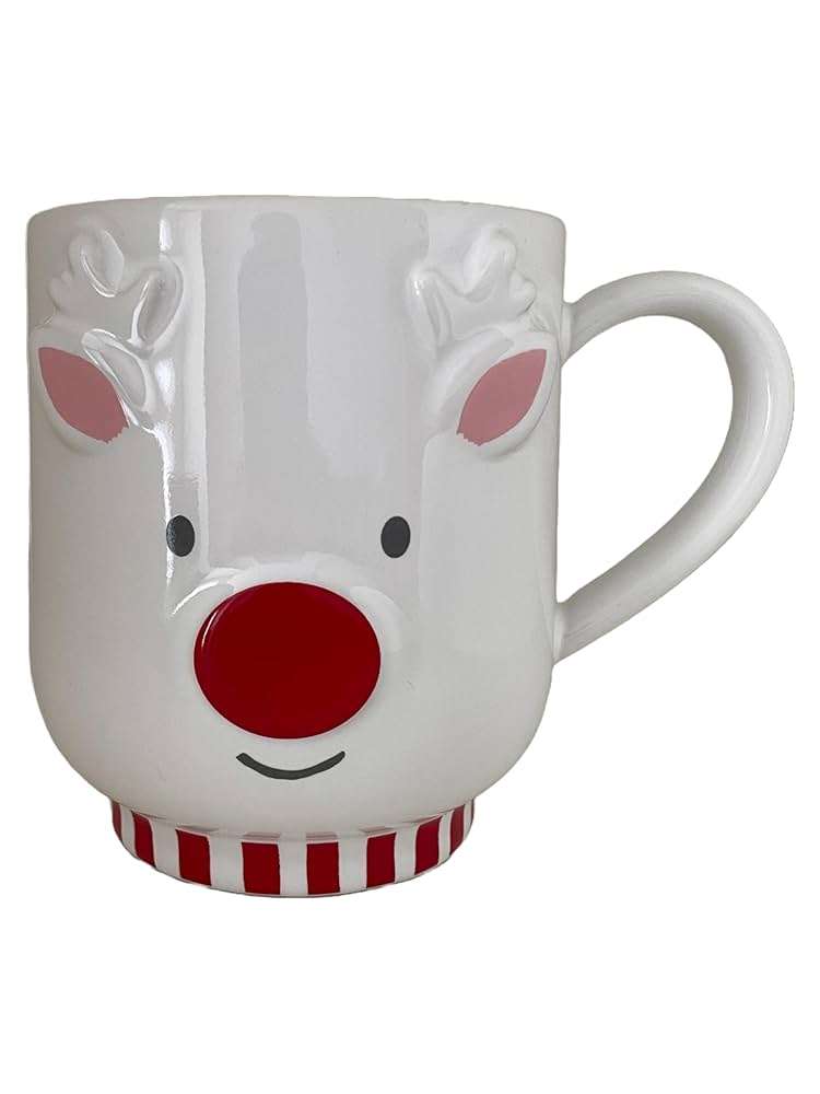 Starbucks Original100% Mug Hot Drinks red and white christmis 450ml