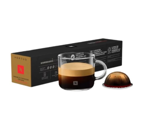 Nespresso Vertuo Compatible - Double Espresso Chairo Decaf - 10 capsules