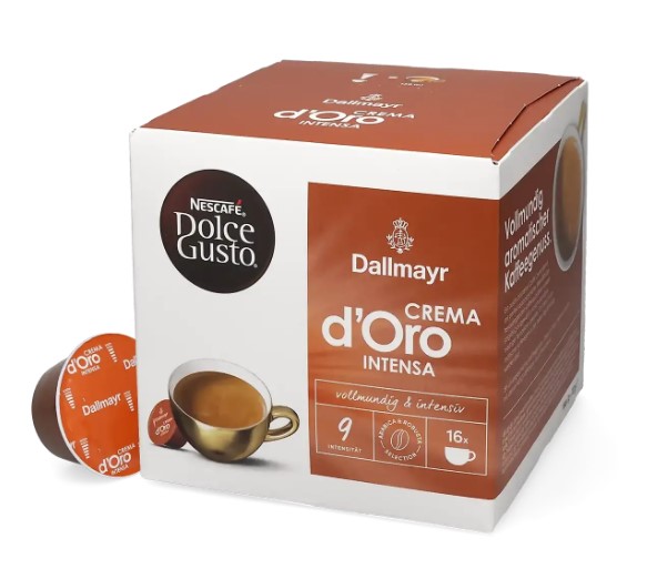 DolceGusto Dallmayr Crema Intensa Coffee  - 16 Capsules