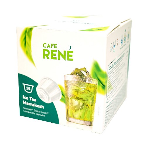 Cafe Rene Marakesh Ice Tea - 16 Capsules for Dolce Gusto