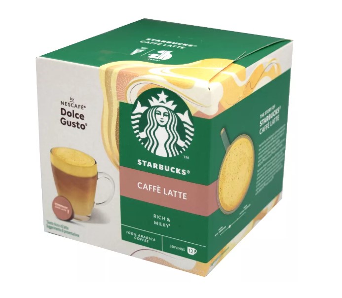 DolceGusto Starbucks Cafe Latte - 12 Capsules