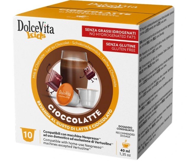 Dolcevita Modo Mio Lavazza Chocolate - 12 Capsules