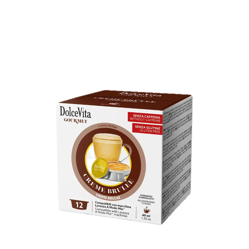 Dolcevita Modo Mio Lavazza Creme Brulee - 12 Capsules