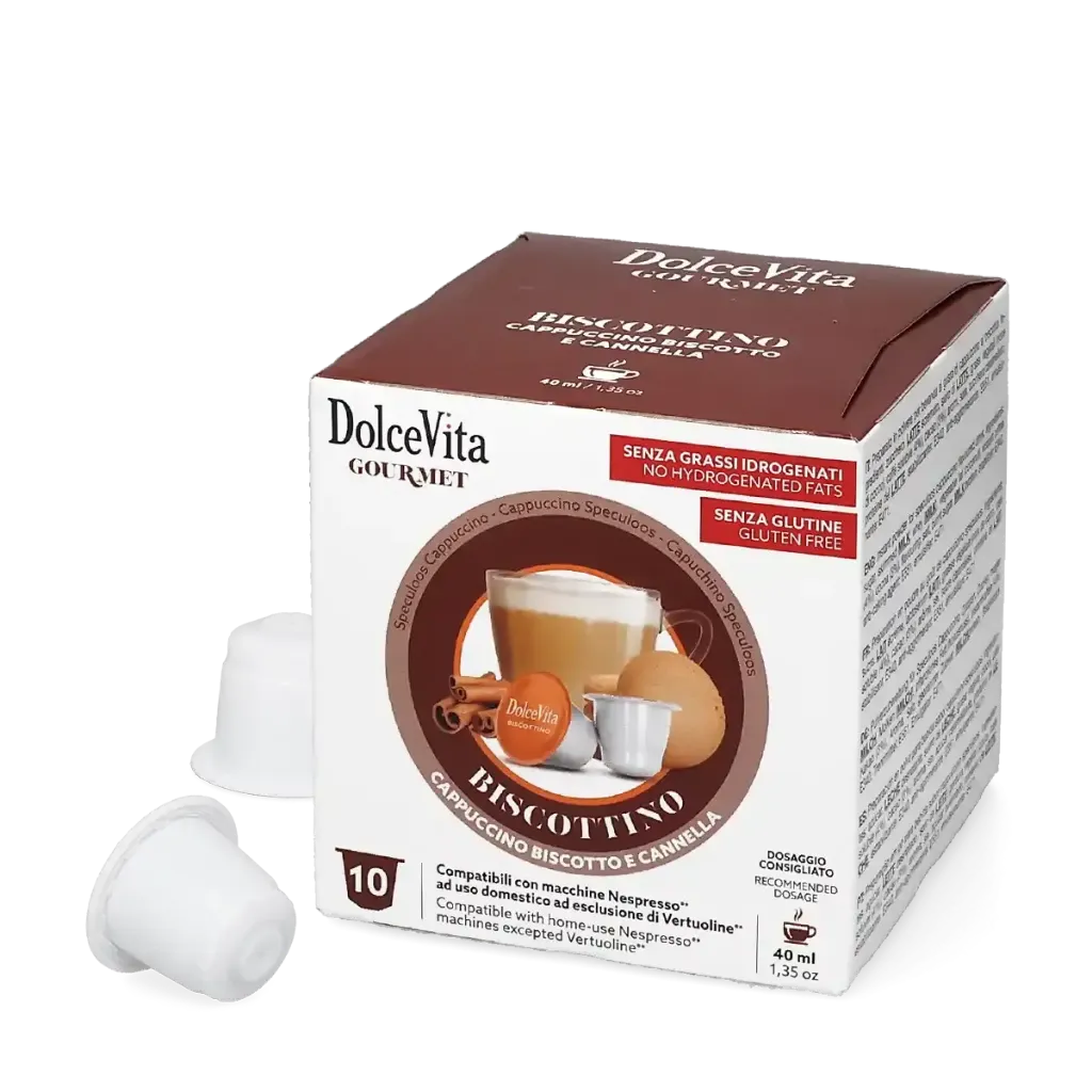 Dolcevita Nespresso Capsule Biscottino - 10 Capsules