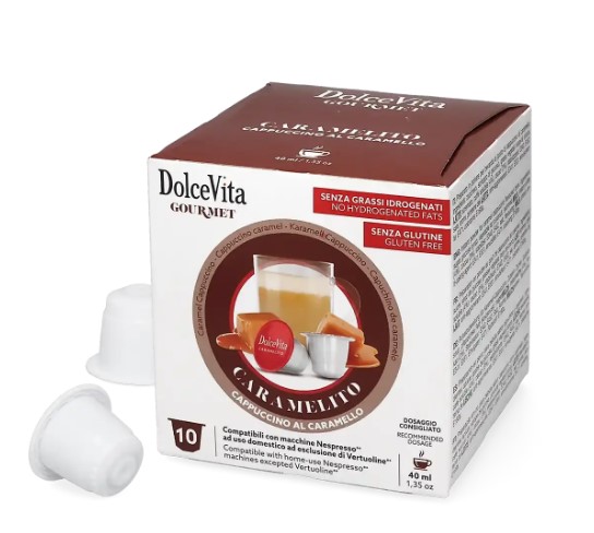 Dolcevita Nespresso Capsule Caramelito - 10 Capsules