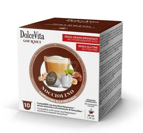Dolcevita Nespresso Capsule Nocciolino - 10 Capsules