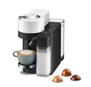 NESPRESSO MACHINE VERTUO LATTISSIM - WHITE - DELONGHI