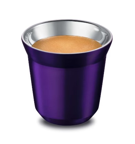 NESPRESSO PIXIE STEEL CUP - ARPEGGIO - 1PCS - ESPRESSO