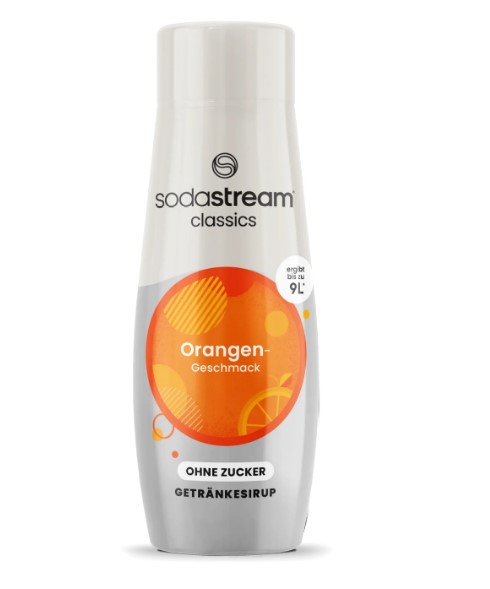 SodaStream Syrup Zero Sugar Orange - 440 ml