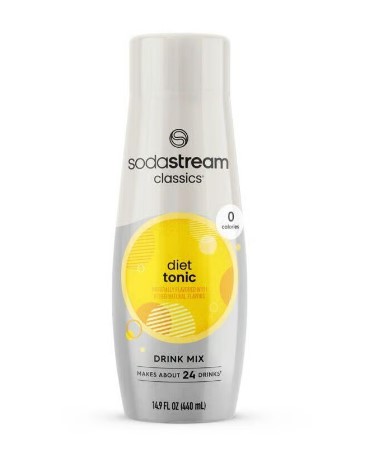 SodaStream Syrup Zero Sugar Tonic - 440ml