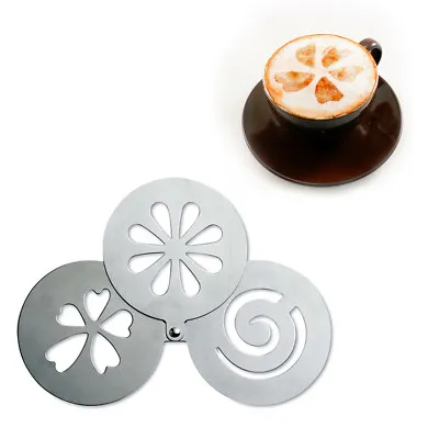 Tchibo 2 Barista Cappuccino Stencils