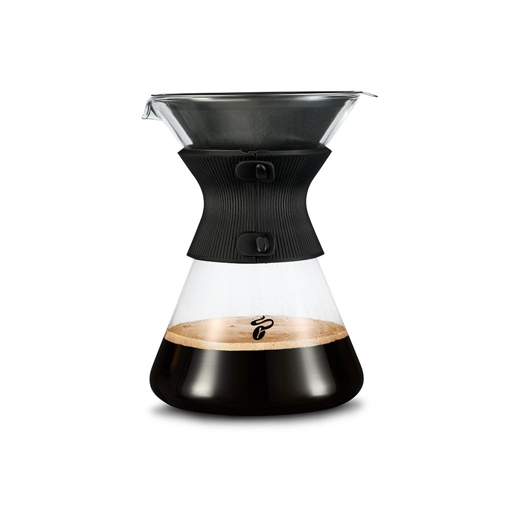 Tchibo Kemex Glass coffee maker +stainless steel Filter Reusable
