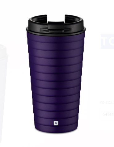 Nespresso Touch Collection Travel Mug - Arpeggio (Purpule)